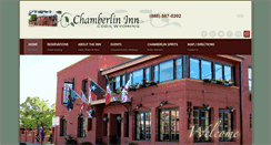 Desktop Screenshot of chamberlininn.com