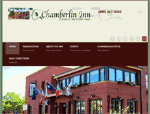 Tablet Screenshot of chamberlininn.com